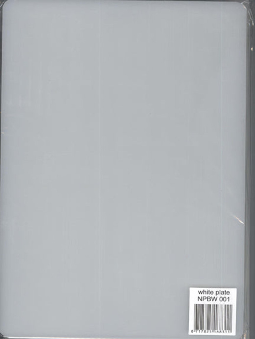 White Base Replacement Plate (A4) For The Pressboss Pro