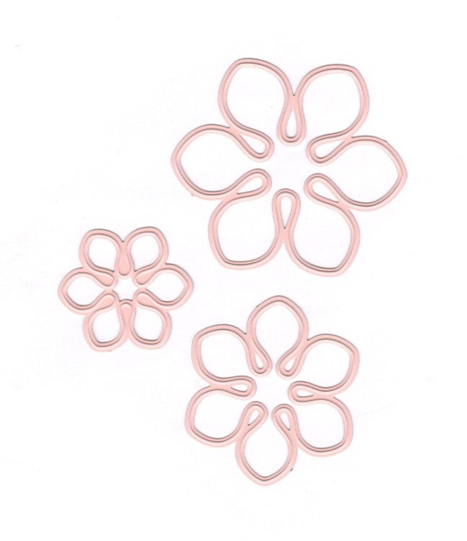 Joy Crafts Cutting Die-Flowers - 3Pc