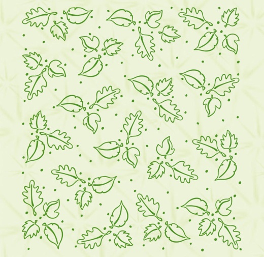 Embossing Folder Background Leaves