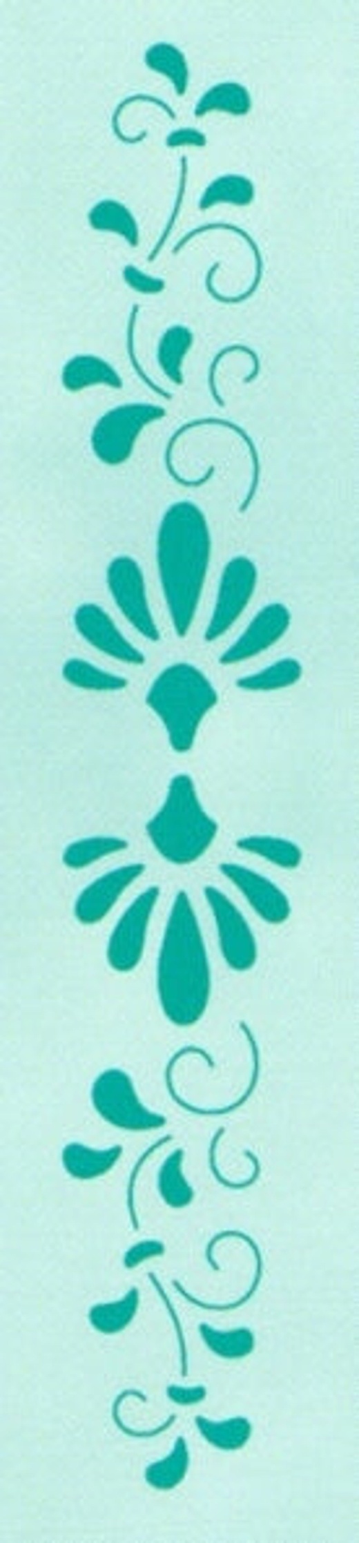 Lea'bilities Border Embossing Folder - Border Ornamental