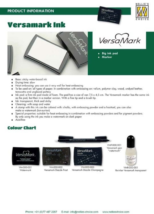 Versamark Watermark Inkpad | Paper Source