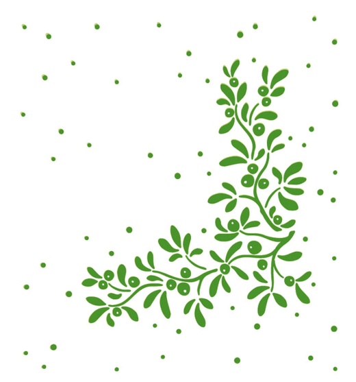 Lea'bilities Embossing Folder - Mistletoe