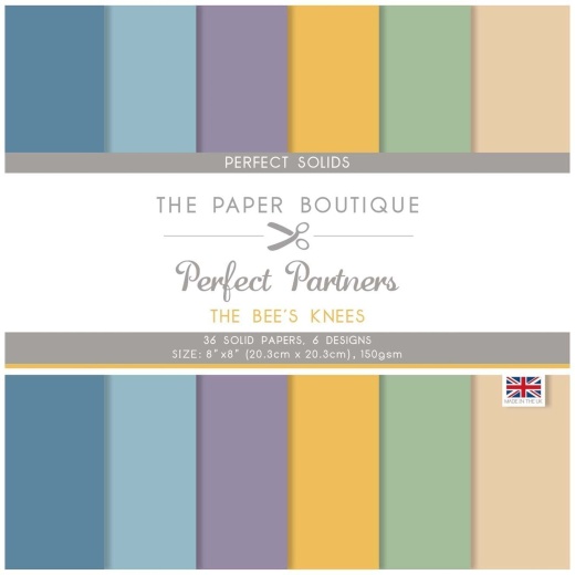 The Paper Boutique Perfect Partners - The Bee's Knees 8X8 Colours