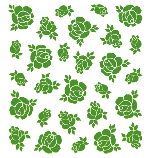 Lea'bilities Embossing Folder - Background Roses