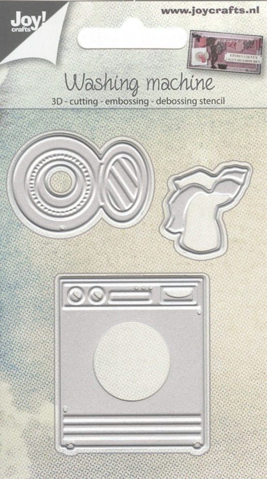Joy Crafts Cut/Emboss/Deboss Die - 3D Washing Machine