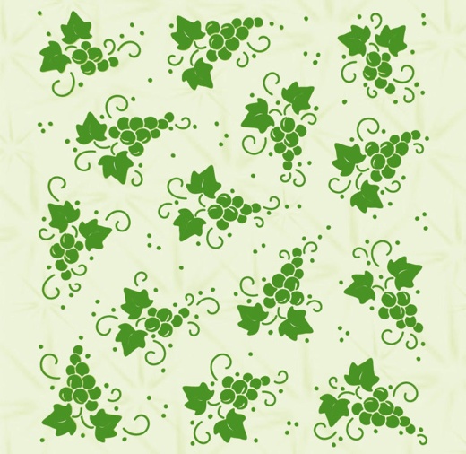Embossing Folder Background Grapes