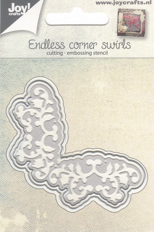 Joy Crafts -Cutting Die - Endless Corners With Swirls
