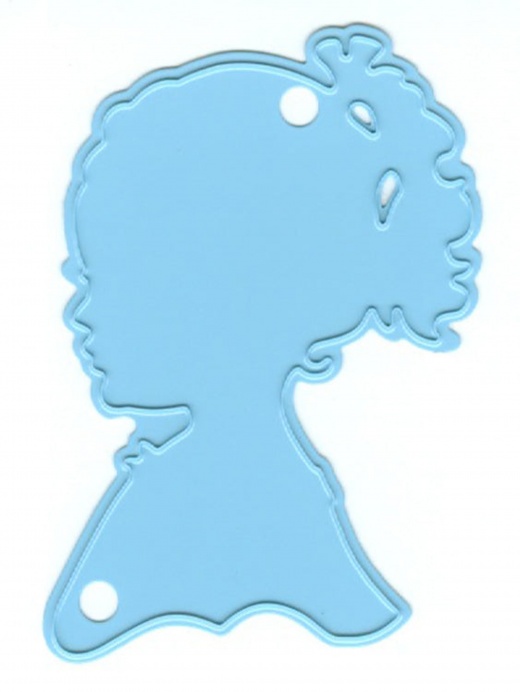 Marianne Design Creatables Dies - Silhouette Girl With Ponytail