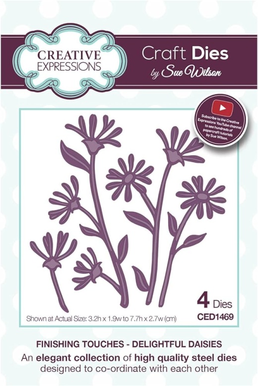 Finishing Touches Collection Delightful Daisies Die