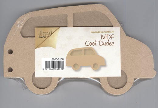 Mdf Cool Dudes Cars (5Pc)