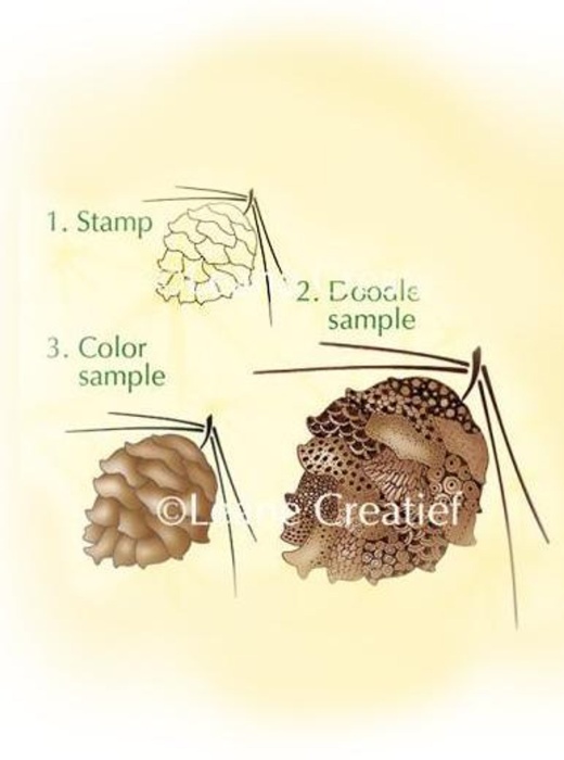 Lea'bilities Clear Stamp - Pine Cone