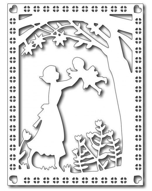 Cutting Die - Mother And Child by Frantic Stamper