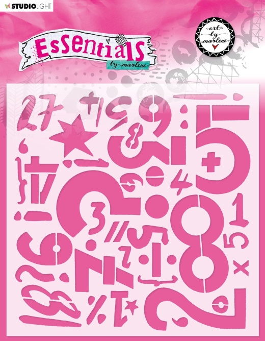 ABM Mask Numerically Essentials 200X200mm Nr.49