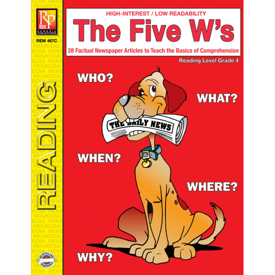 The Five W's (Reading Level 4)