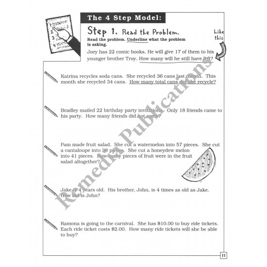 Word Problems Multiplication & Division: Straight Forward Math Series (Book 2)