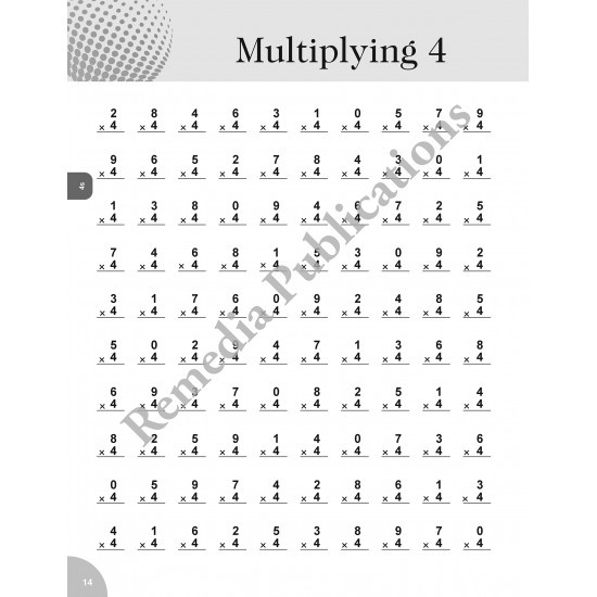 Multiplication: Straight Forward Math Series