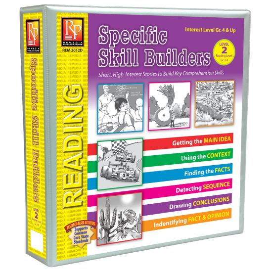 Specific Skill Builders: Level 2 (Binder & Resource Downloads)