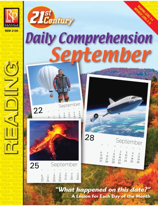 September Daily Comprehension - 21St Century