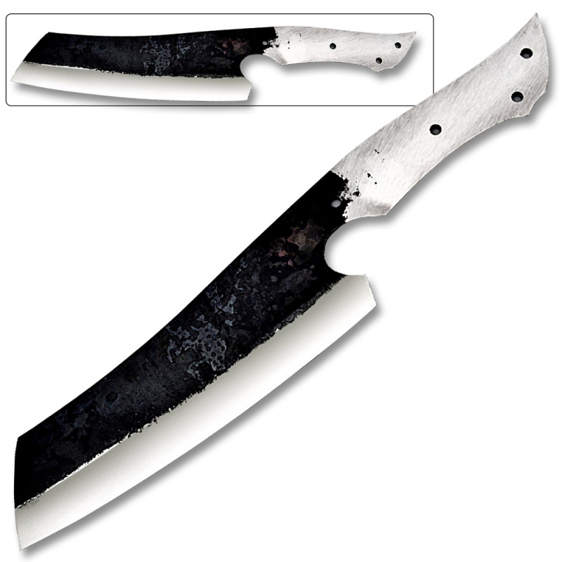 Japanese Butcher Knife 1095 Forged Steel Blank Blade Limited Edition