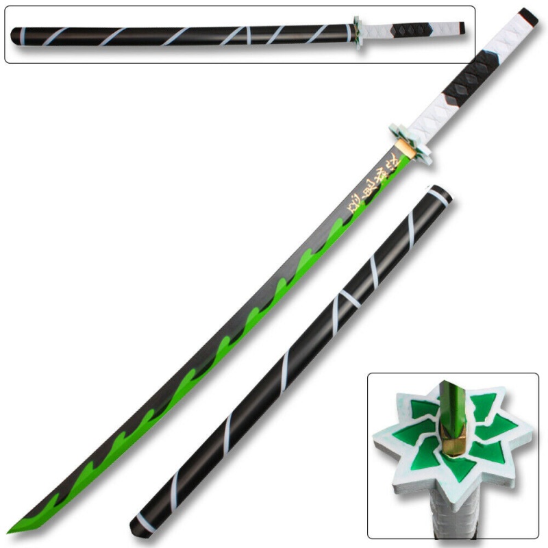 Fantasy Foam Samurai Sword Demon Katana Shinazagawa Slayer Sanemi Cosplay