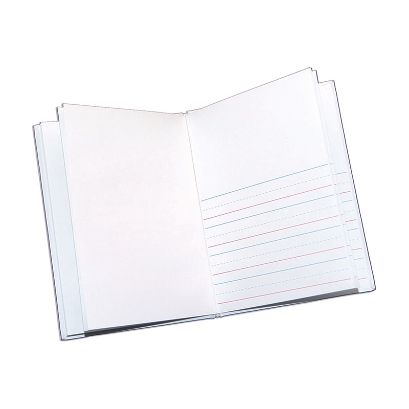 8 X 6 Blank Hardcover Books With Primary Lines