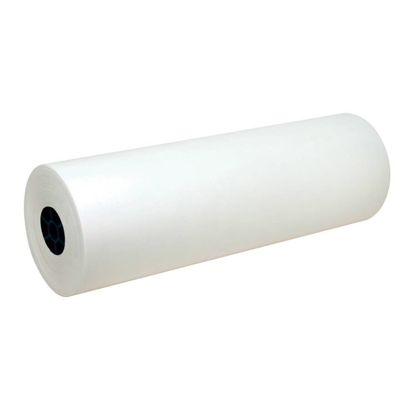 White Kraft Paper 24In Wide Roll