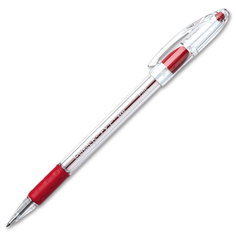 Pentel Rsvp Red Fine Point Ballpoint Pen