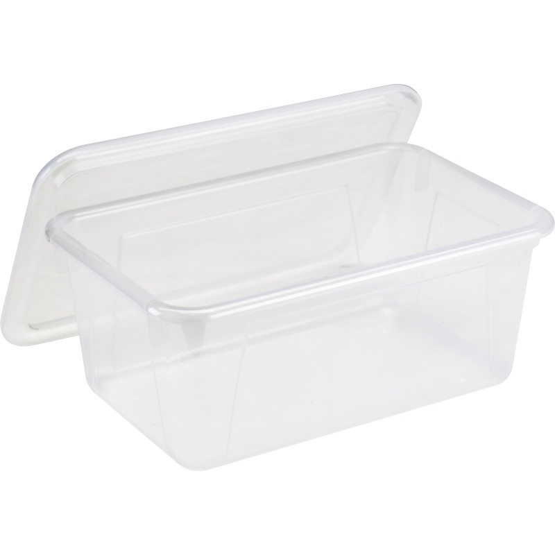 Clear Cubby With Lid