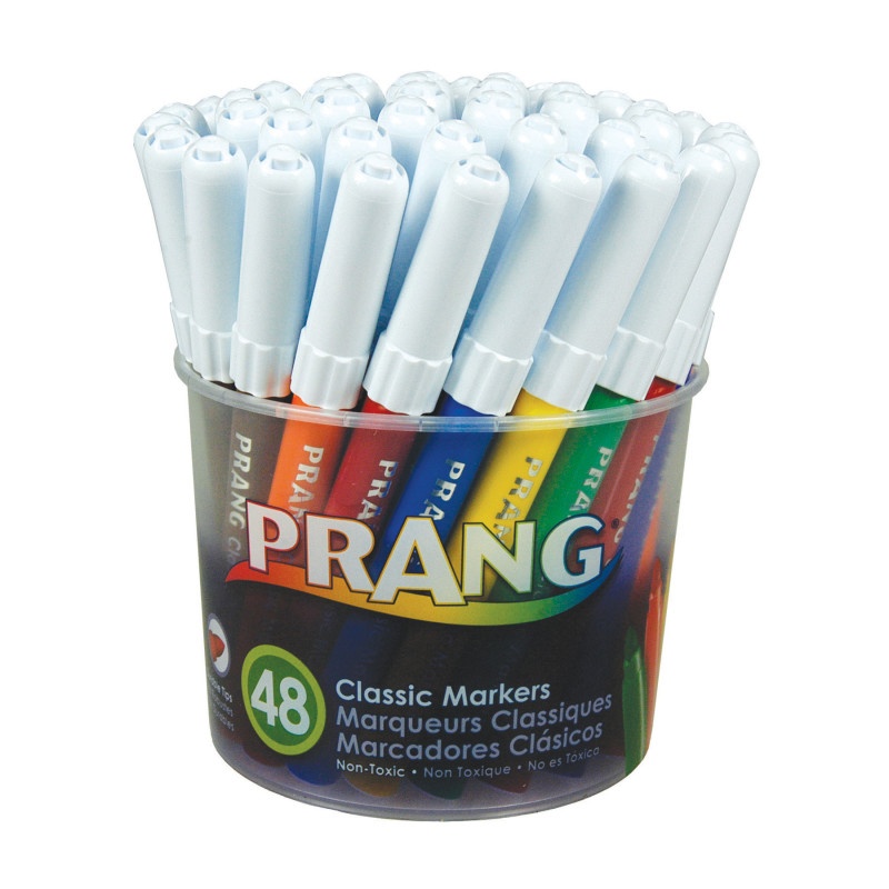 Prang Art Markers Washable 48 Colors