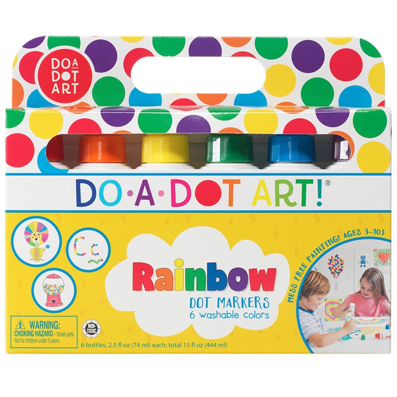 Do-A-Dot Markers Rainbow Pack 6 Cnt