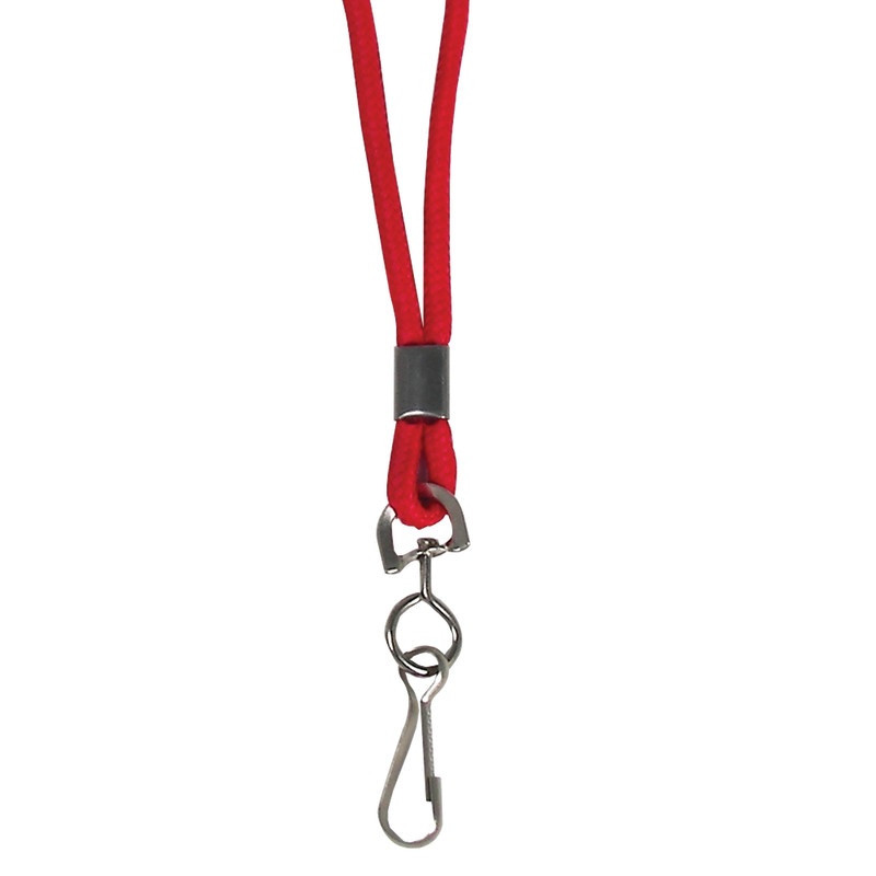 C Line Red Std Lanyard With Swivel Hook