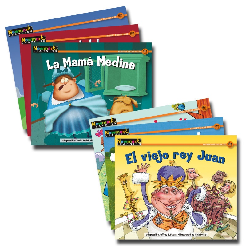 En Espanol Nursery Rhyme Tales Set2 Set Of 12 Rising Readers Fiction