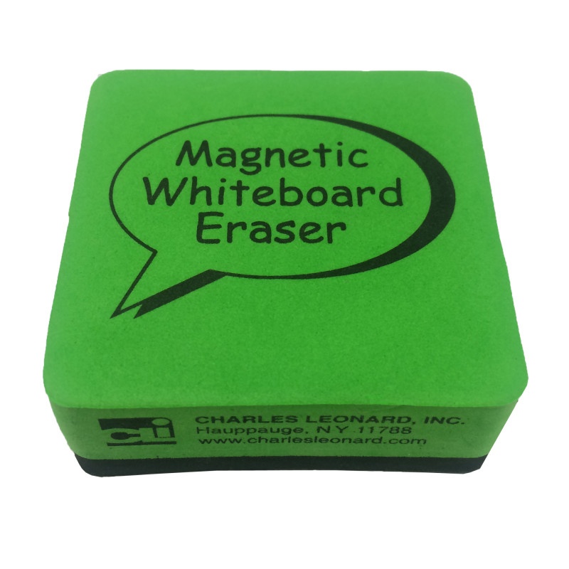 2X2 Lime 12Pk Magnetic Whiteboard Erasers