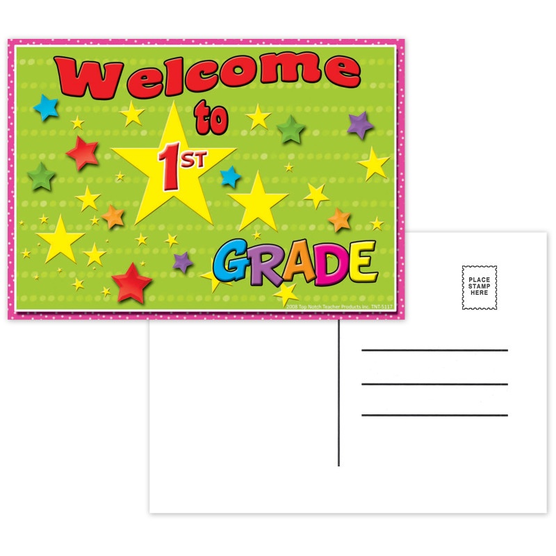 Postcards Welcome To 1St Grade