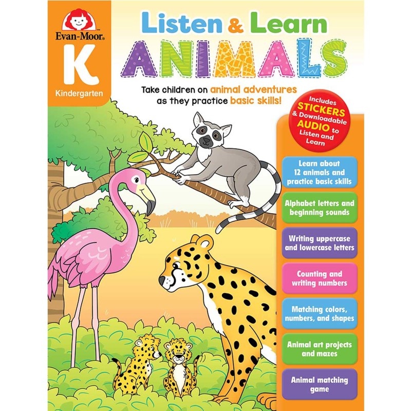 Listen And Learn Animals Grade k