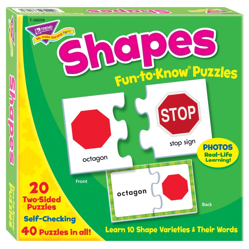 Fun-To-Know Puzzlesshapes