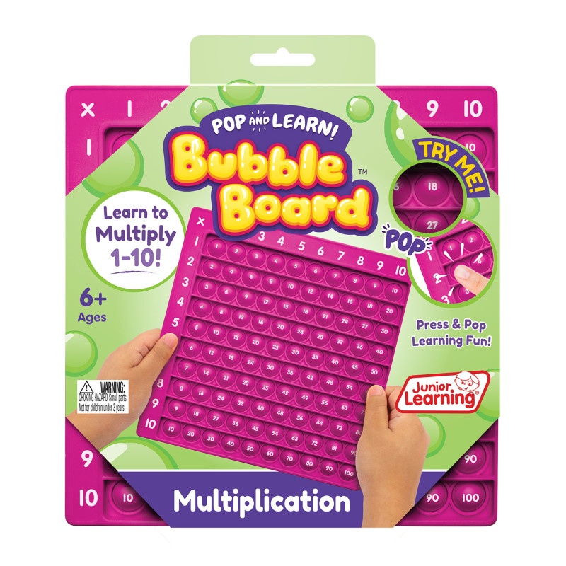 Multiplication Pop & Learn Board