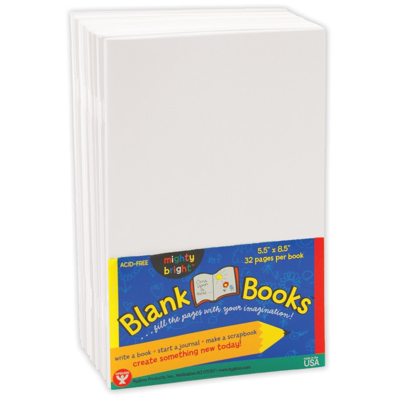 Mighty Bright Books 5 1/2 X 8 1/2 32 Pages 10 Books White