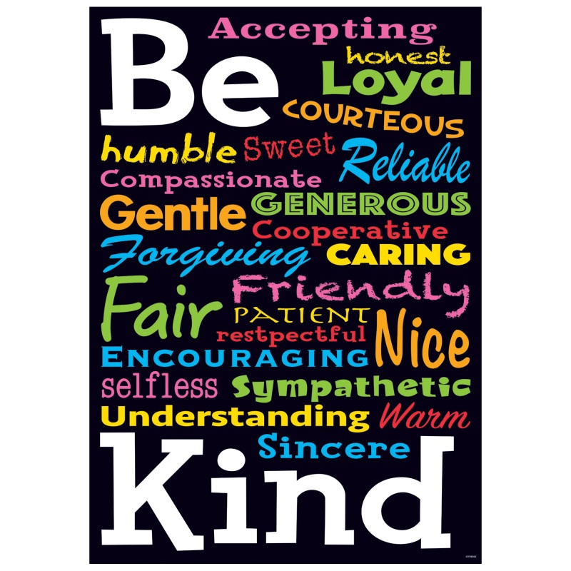 Be Kind Argus Poster