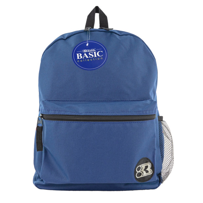 16In Blue Basic Collctn Backpack