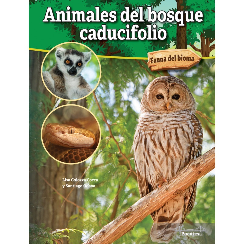 Animales Del Bosque Caducifolio Hc Spanish Book