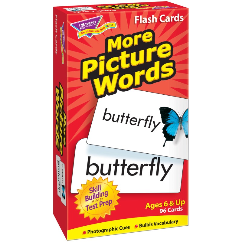 Flash Cards More Picture 96/Box Words