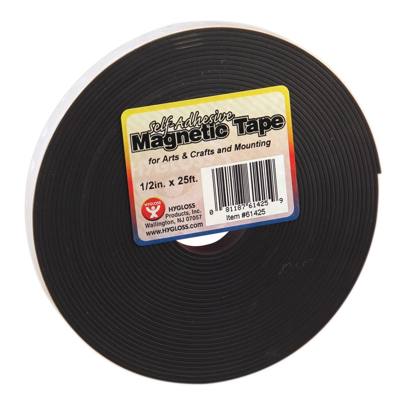 Magnetic Tape 1 / 2 X 25 Self Adhesive