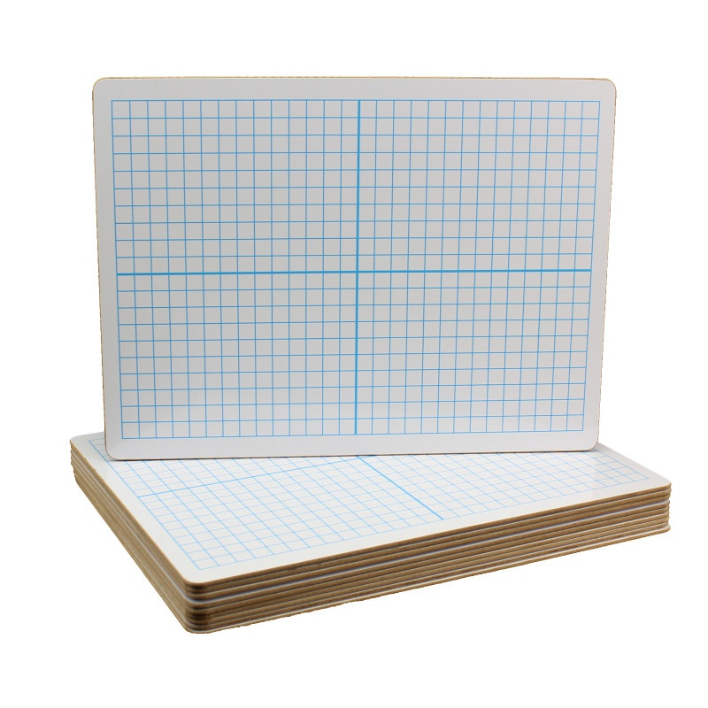 X Y Axis Dry Erase Boards 12/Pack