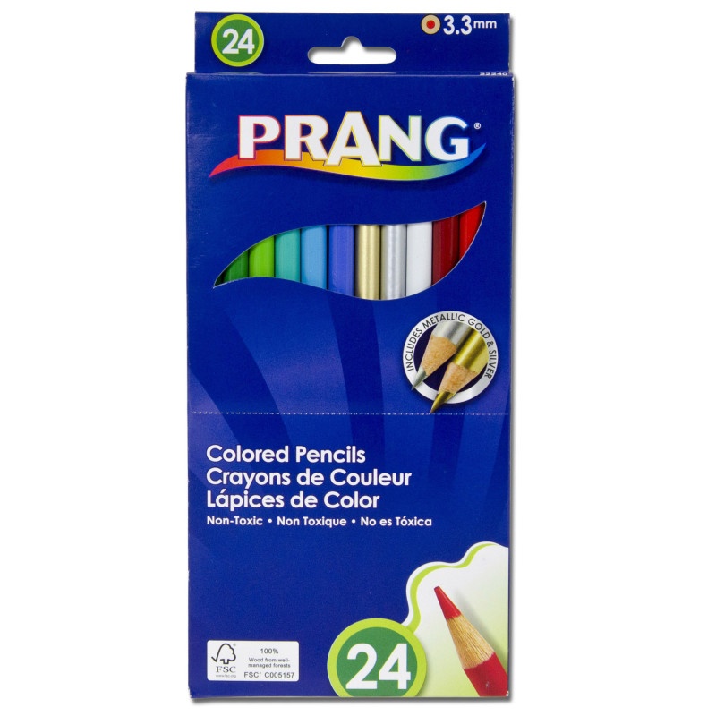 Prang Colored Pencil Sets 24 Color