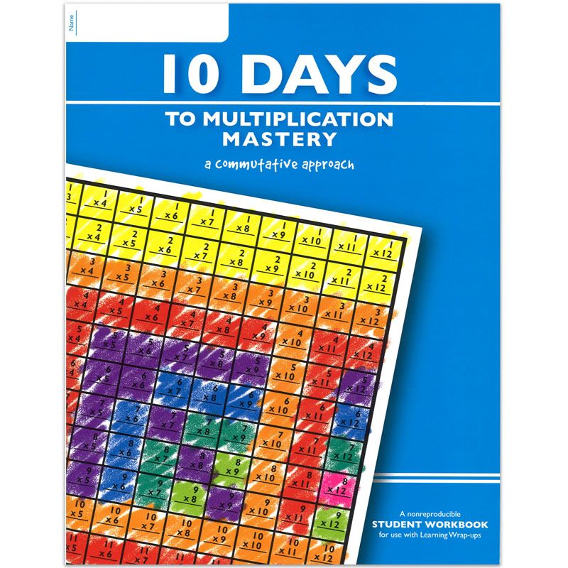 10 Days To Multiplication Mastery Student Workbook