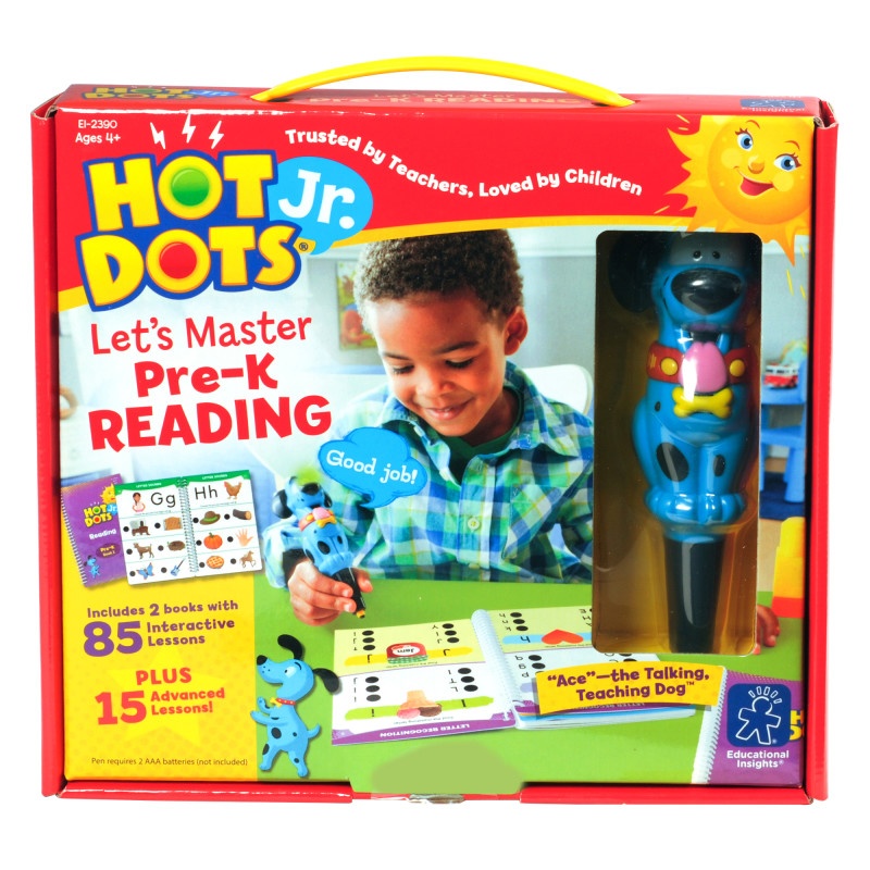 Hot Dots Jr Lets Master Reading Gr Pk