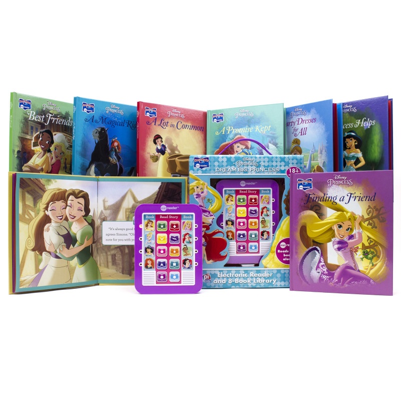 8 Book Disney Princess Dream Big Me Reader