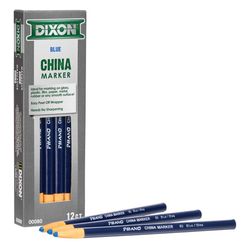 Phano China Markers Blue Pack Of 12