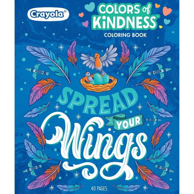 Colors Kindness Adult Coloring Book